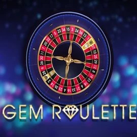 Gem Roulette slot visual from iSoftBet available on blazing-wildzz.nl