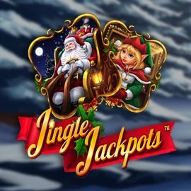 Jingle Jackpots by Dragon Gaming, showcased at blazing-wildzz.nl – game logo