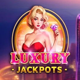 Luxury Jackpots logo by Triple Cherry Blazing Wildz Casino