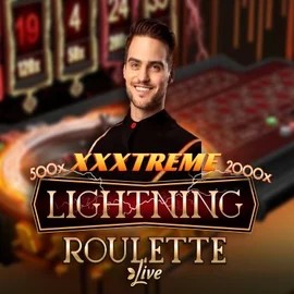 XXXtreme Lightning Roulette slot visual from Evolution available on blazing-wildzz.nl
